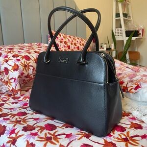 Black Leather Kate Spade Purse